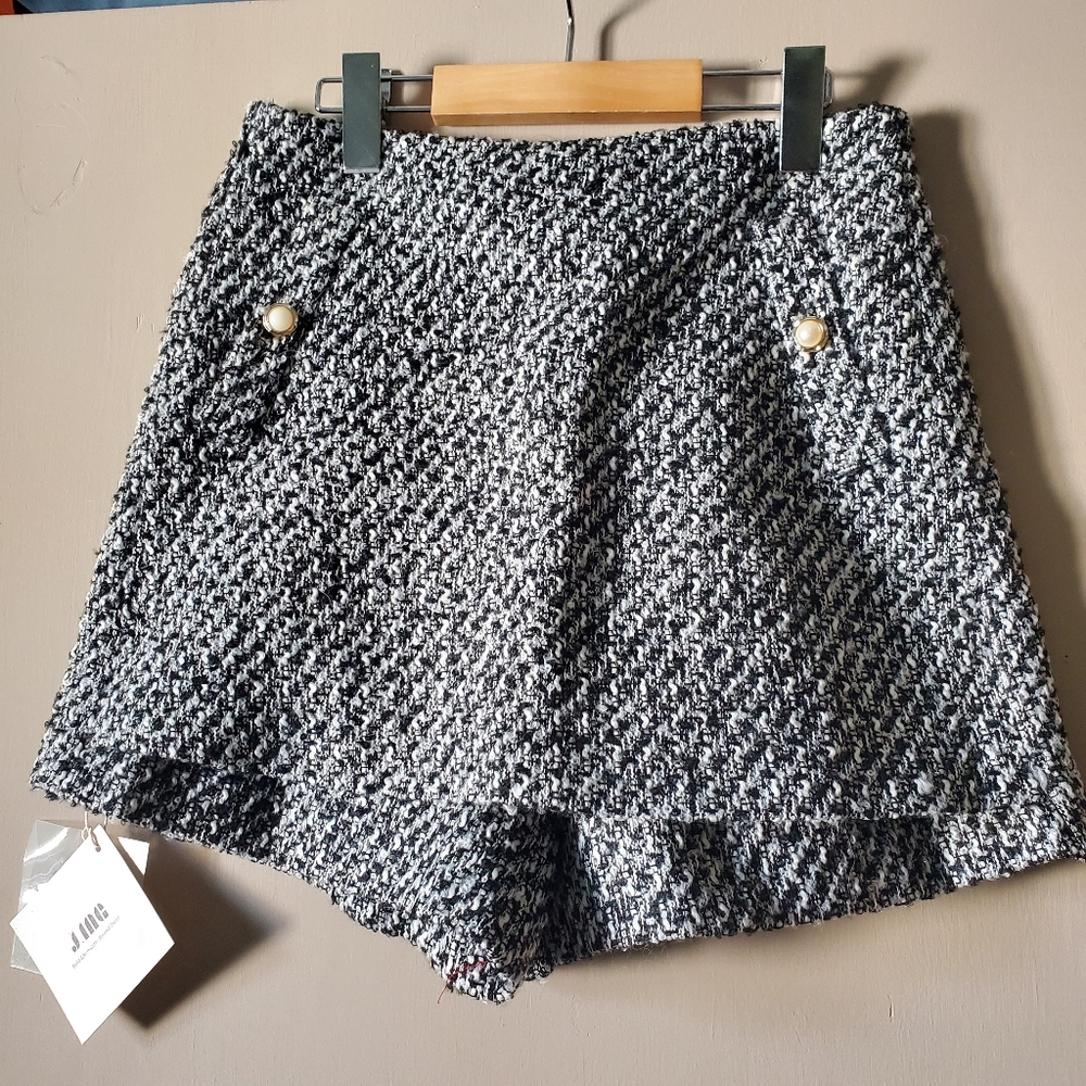 Tweed skorts